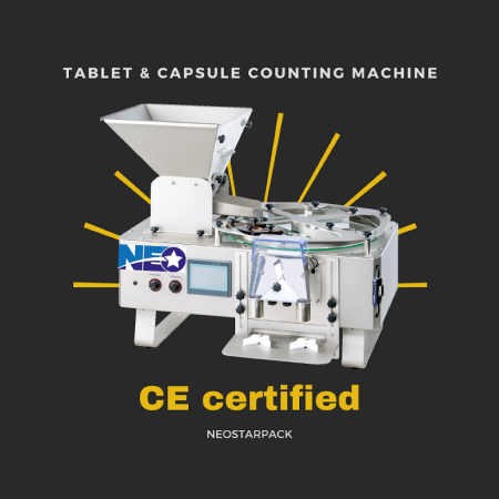 máquina de conteo de tabletas de cápsulas farmacéuticas con certificación ce
